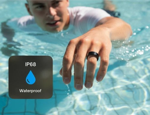 NEOTEQ Smart Ring beim Schwimmen